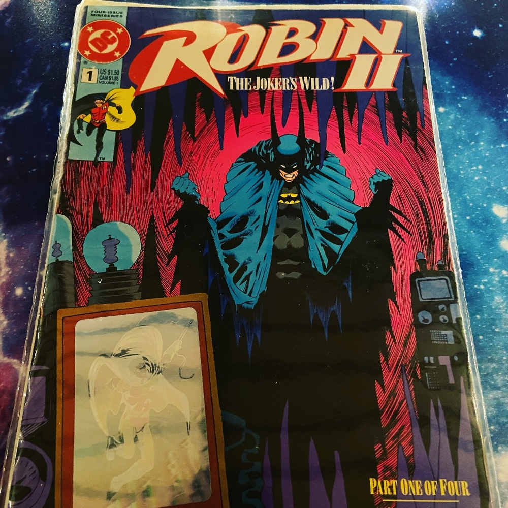 ROBIN ll THE JOKERS WILD *WITH HOLOGRAM* MINT CONDITION